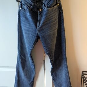 Lucky Brand Women's Blue Ankle Jeans